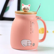 Pink Kitty Mug