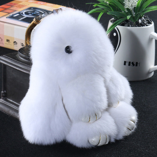 White Puffy Bunny