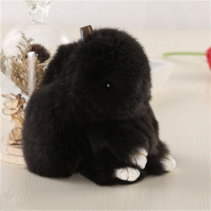 Black Puffy Bunny