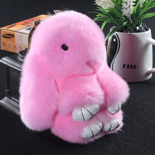 Pink Puffy Bunny
