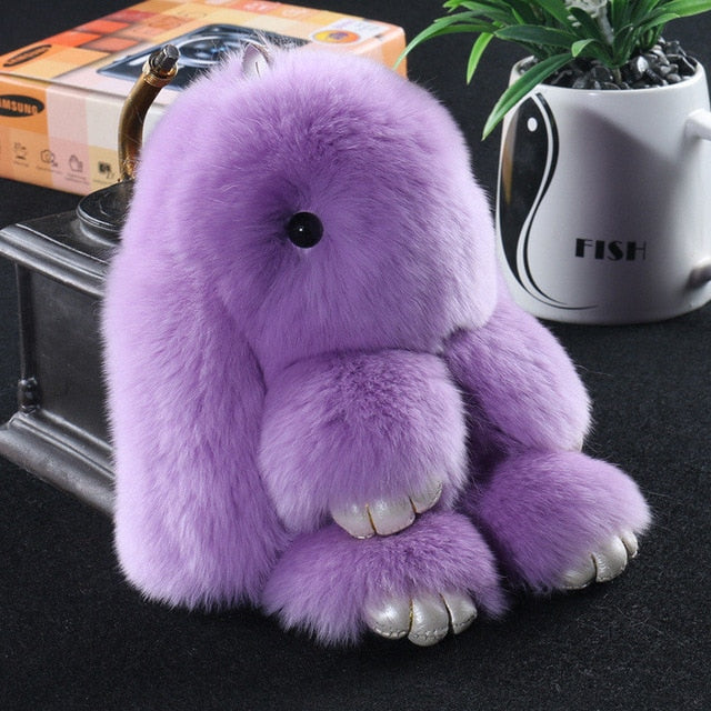 Purple Puffy Bunny