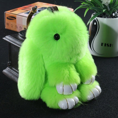 Green Puffy Bunny