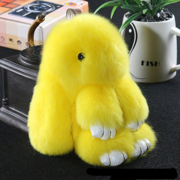 Yellow Puffy Bunny