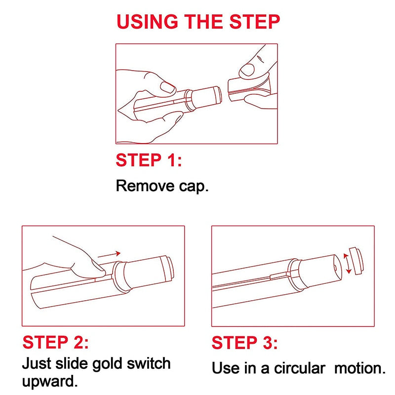 Facial Hair Remover Epilator Function