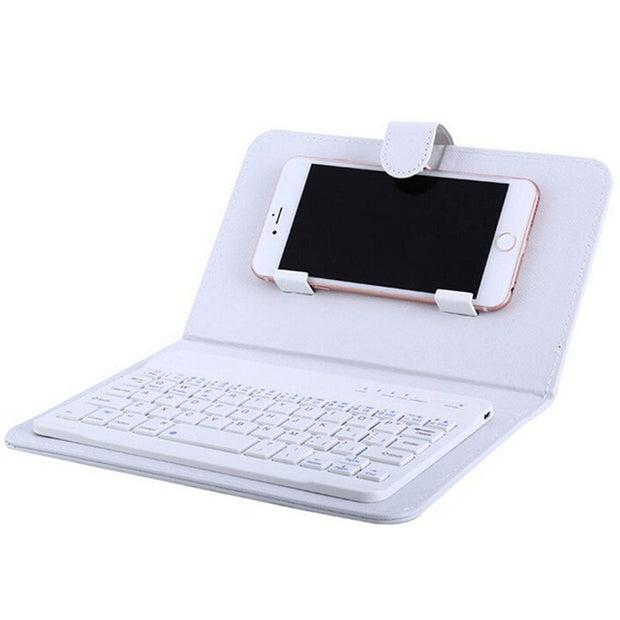 White Keyboard Phone Case