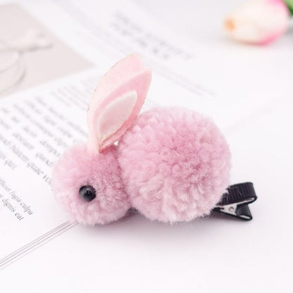 Light Pink Bunny Clip