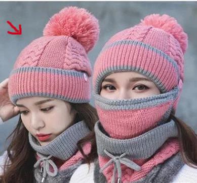 Pink Winter Scarf