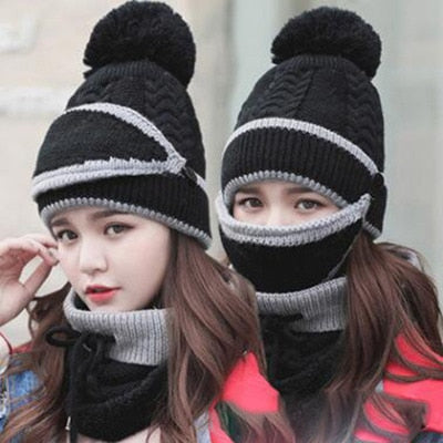 Black Winter Scarf