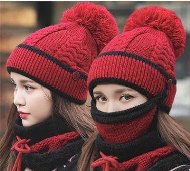 Red Wine Winter Scarf