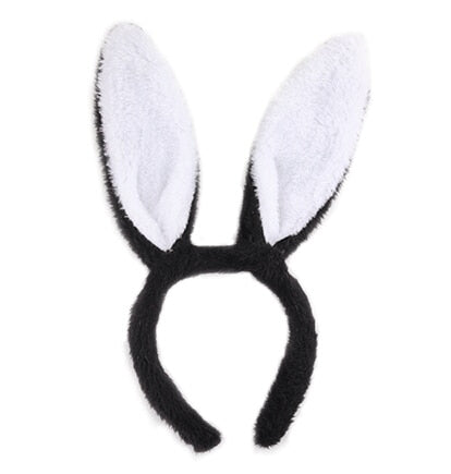 Black Bunny Hairband