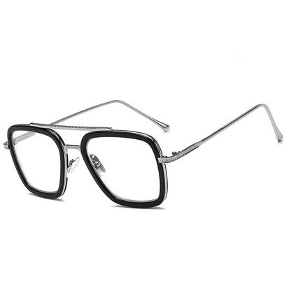 Clear Lens Silver Frame Sunglass