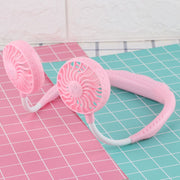 Pink Headset Fan