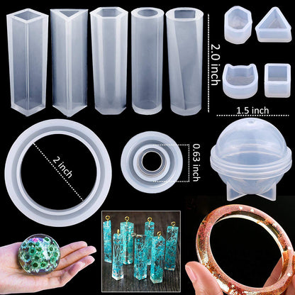 Crystal Mold Set Size