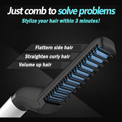 Beard Straightening Comb Function