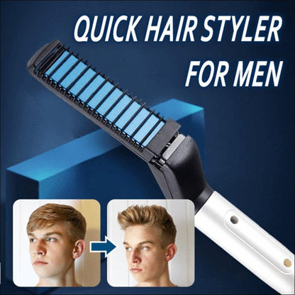 Beard Straightening Comb Function