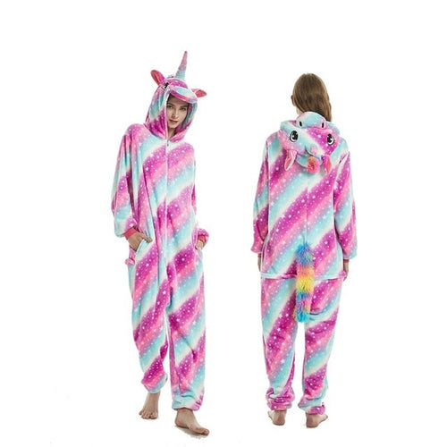 Adult Big Galaxy Unicorn Onesies