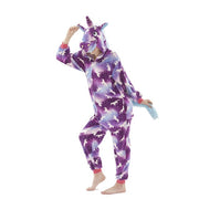 Adult Purple Night Unicorn Onesies