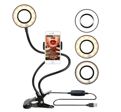 Selfie Ring Light With Holder