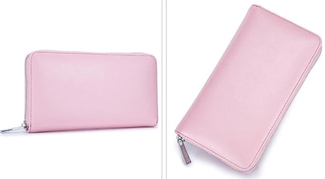 Pink Multi-Card Wallet